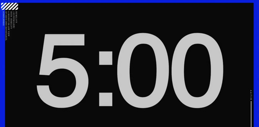 Black & White Countdown Video