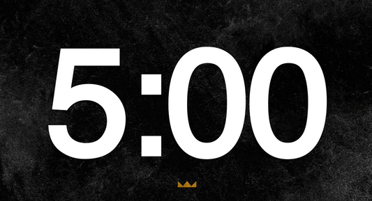 Black Background Countdown Video