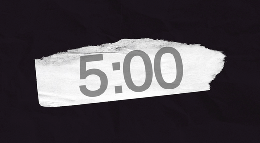 Black and White Countdown Video