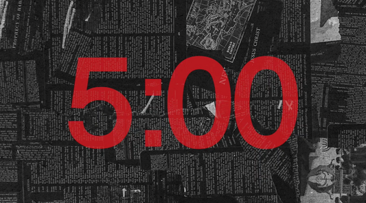 Black and Red Countdown Video