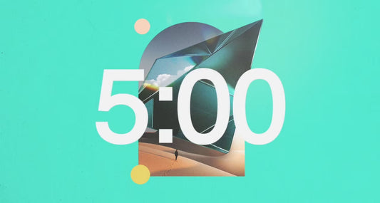 Bright Abstract Countdown Video
