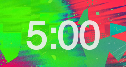 Bright Background Countdown Video