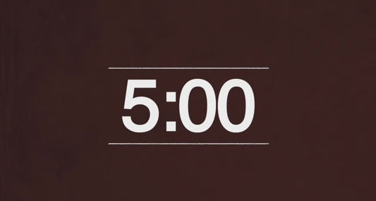 Brown Background Countdown Video