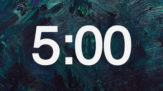 Brushstrokes Countdown Video