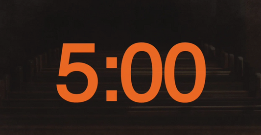 Church Pews Countdown Video