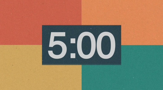 Color Blocks Countdown Video