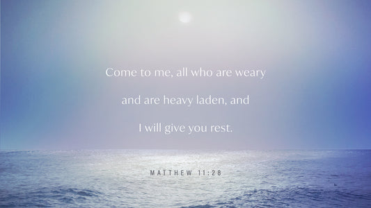 Verse of the Day: Matthew 11:28