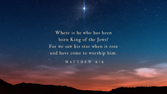 Verse of the Day: Matthew 2:2