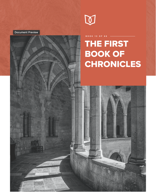 The First Book Of Chronicles