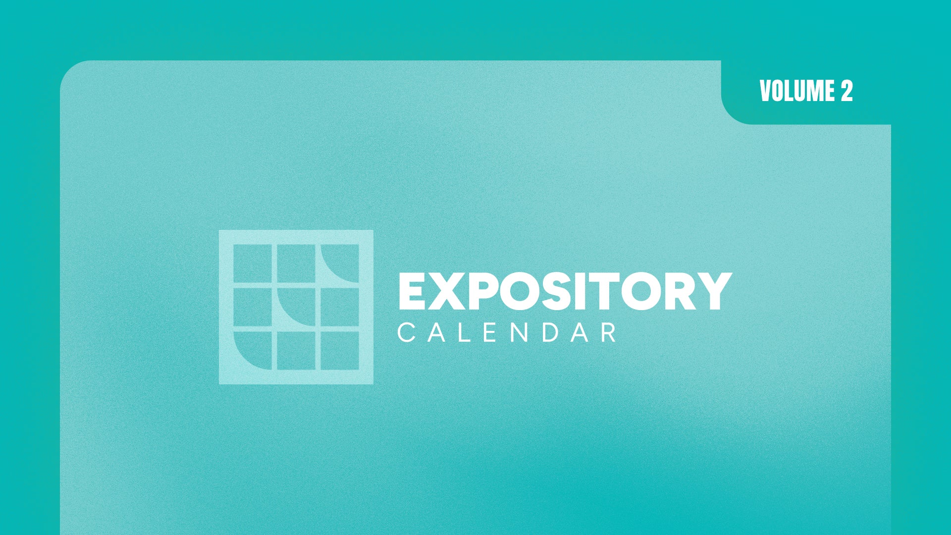 Expository Sermon Calendar: Volume 2
