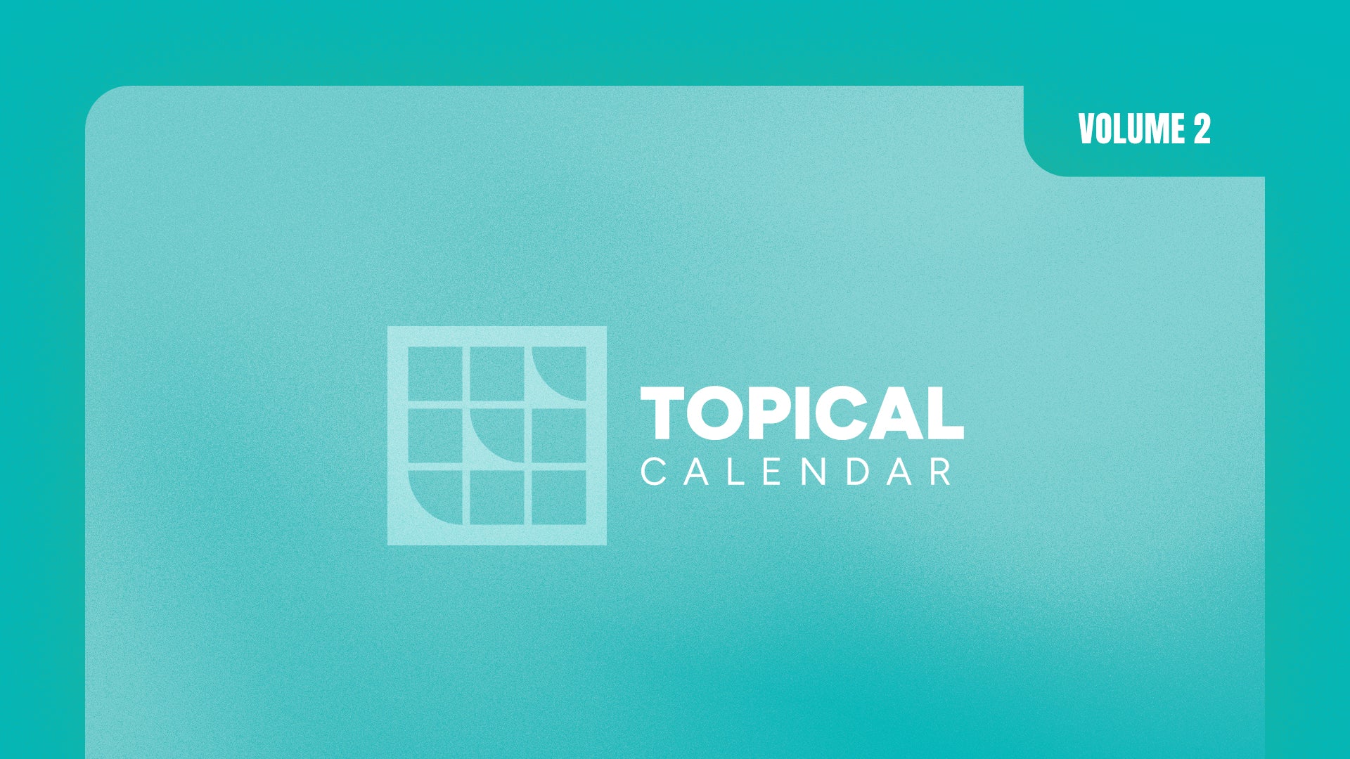 Topical Sermon Calendar: Volume 2