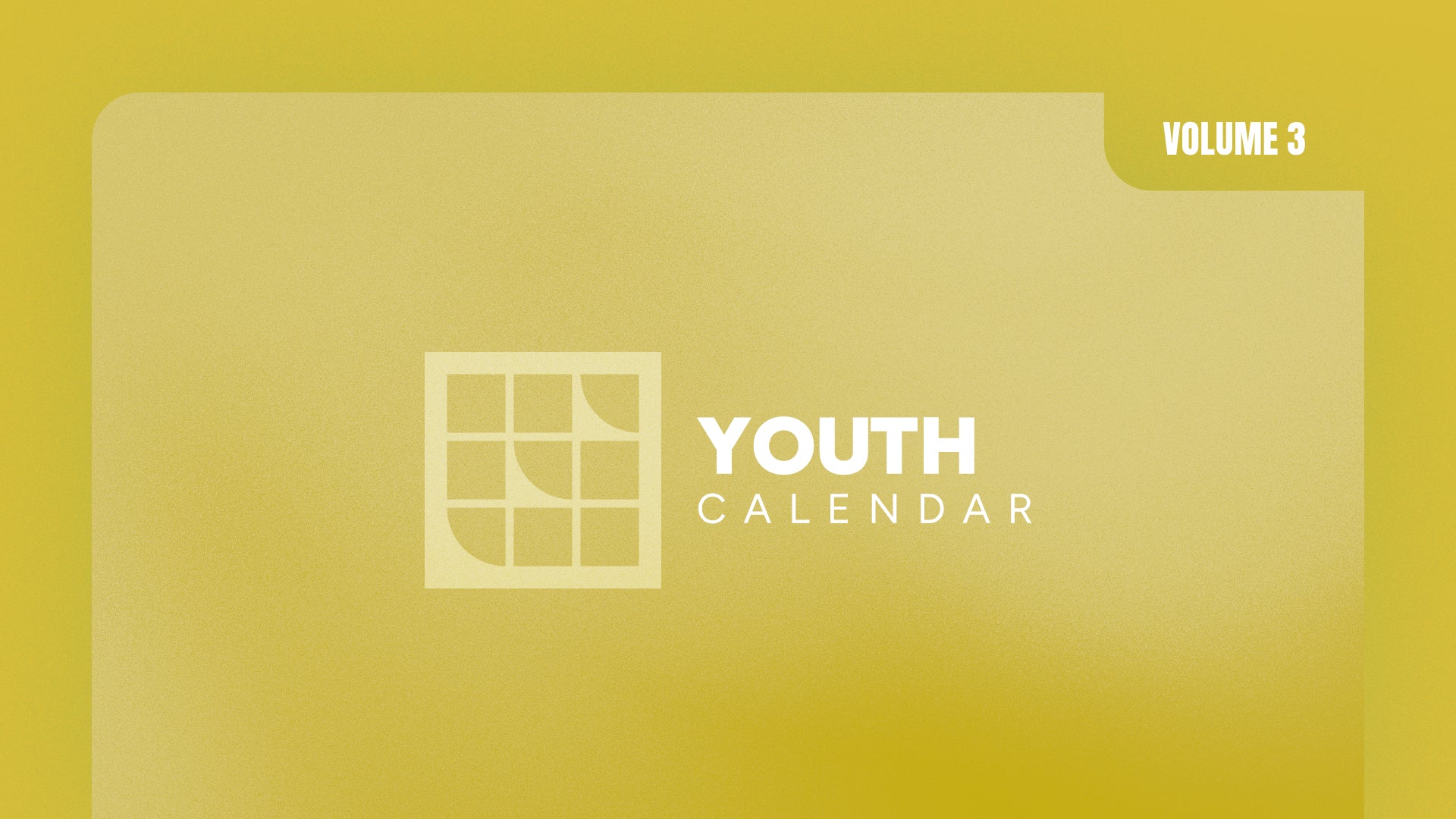 Youth Sermon Calendar: Volume 3
