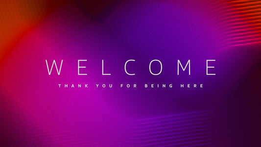 Welcome Motion Graphic