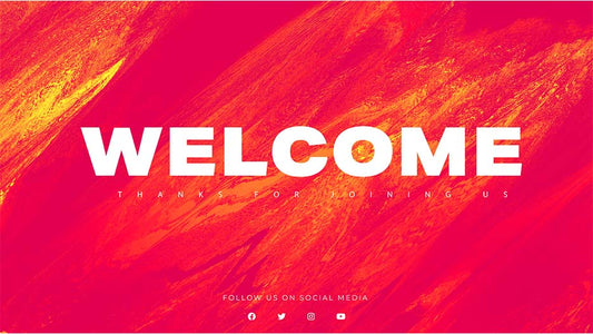 Welcome Motion Graphic