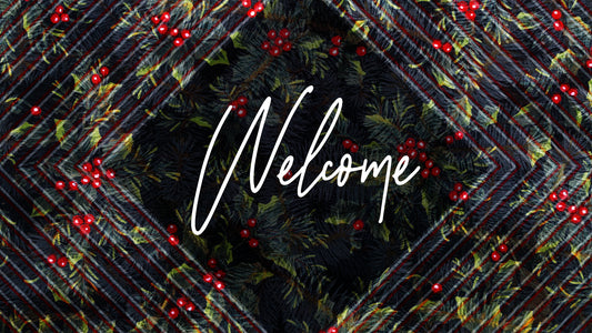 Christmas Welcome Slide