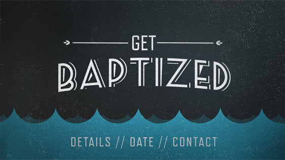 Get Baptized