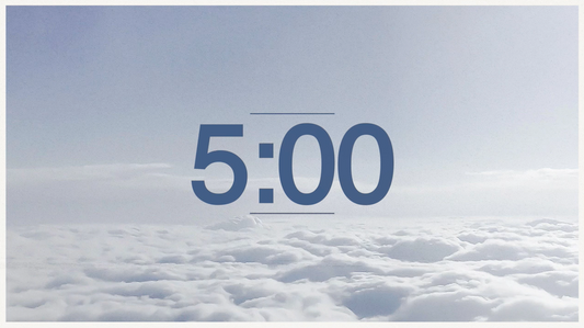 Above The Clouds Countdown Video