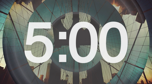 Abstract Bridge Countdown Video