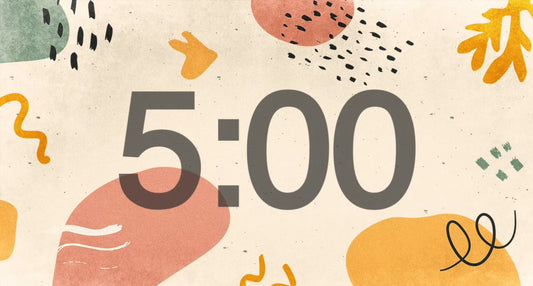 Abstract Pattern Countdown Video