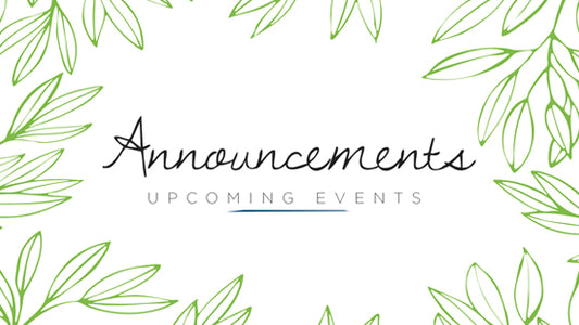 Announcements