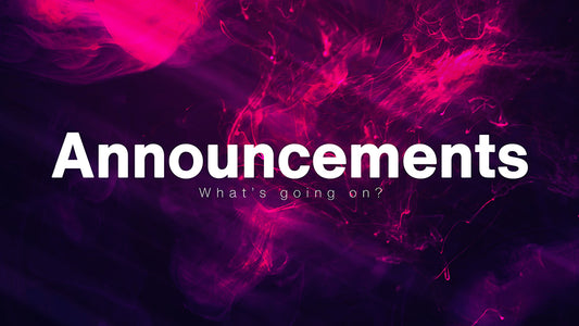 Announcements