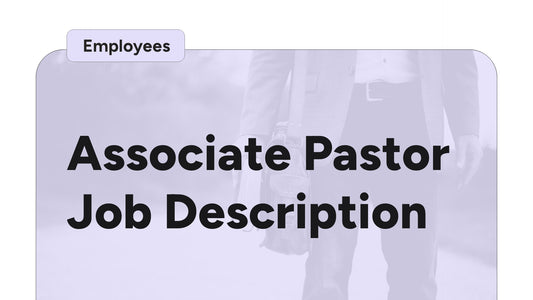 Associate Pastor Job Description