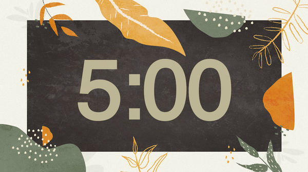 Autumn Leaves Countdown Video