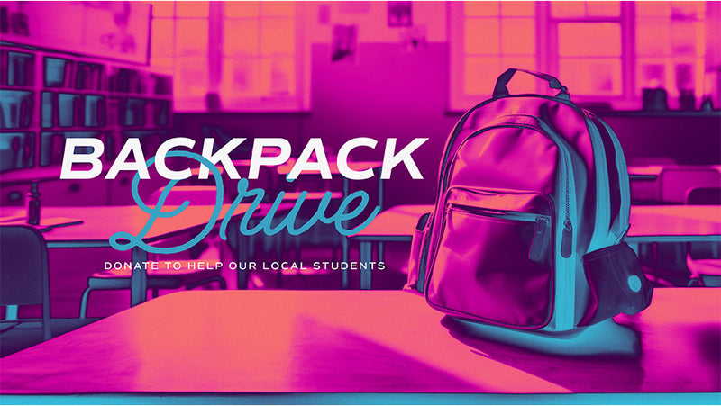 Backpack Drive Header Backpack Drive – Ministry Pass