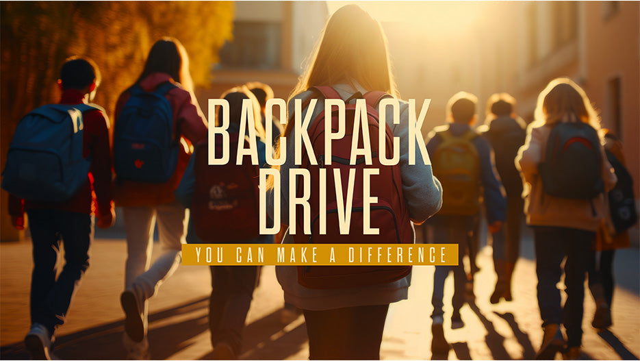 Backpack Drive Header Backpack Drive – Ministry Pass