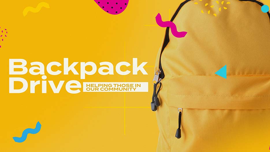 Backpack Drive – Ministry Pass
