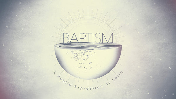 Baptism Sunday