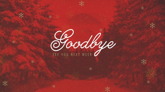 Goodbye Motion Graphic