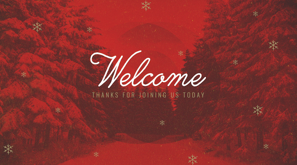 Welcome Motion Graphic