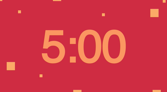 Color Blocks Countdown Video