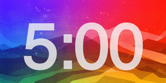 Colorful Countdown Video