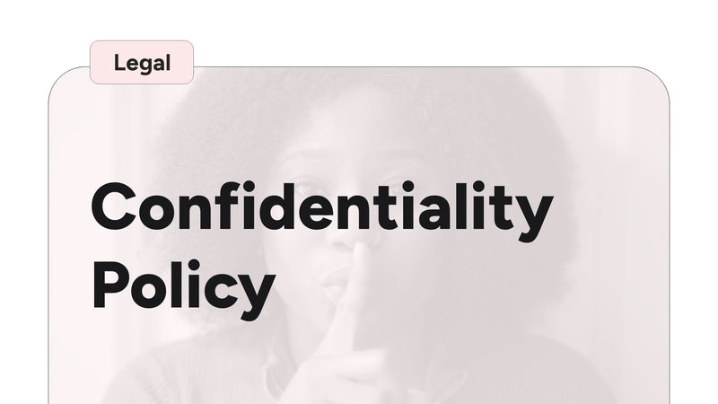 Confidentiality Policy