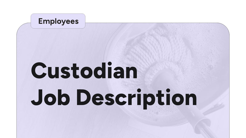 Custodian Job Description