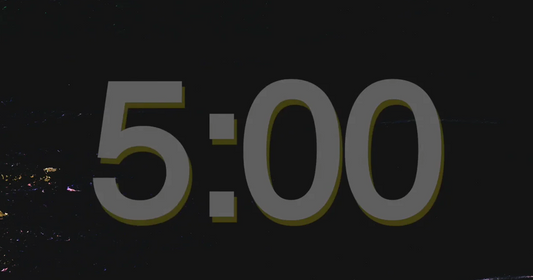 Dark Backdrop Countdown Video