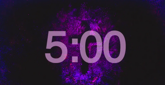 Dark Purple Countdown Video