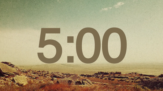 Desert View Countdown Video