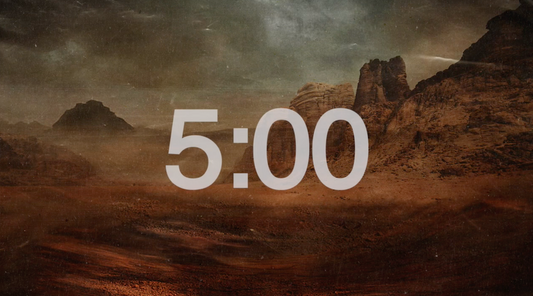 Desertscape Countdown Video