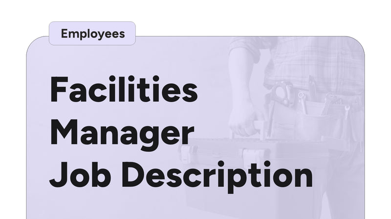 Facilities Manager Job Description