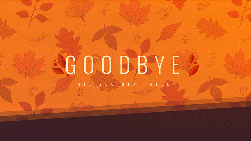 Goodbye – Ministry Pass