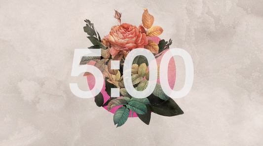 Floral Countdown Video