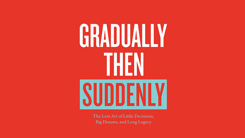 Gradually, Then Suddenly | Based on Mark Batterson Book – Ministry Pass