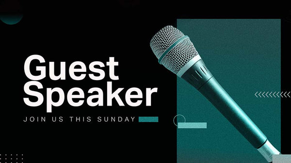 Guest Speaker: Join Us This Sunday