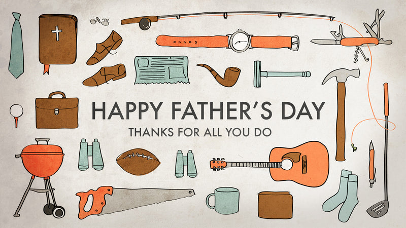 Happy Father's Day Graphic