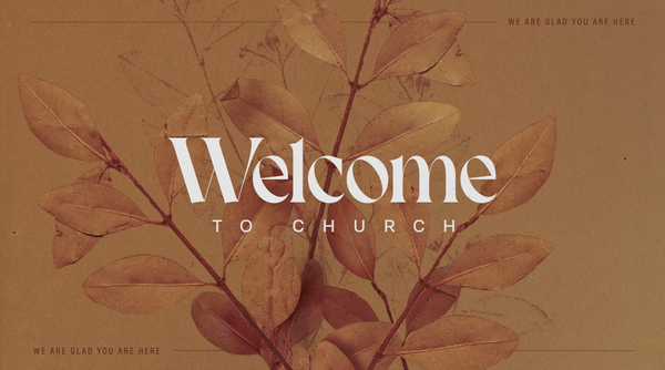 Welcome Motion Graphic
