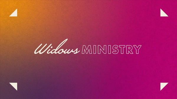 Widows Ministry Graphic