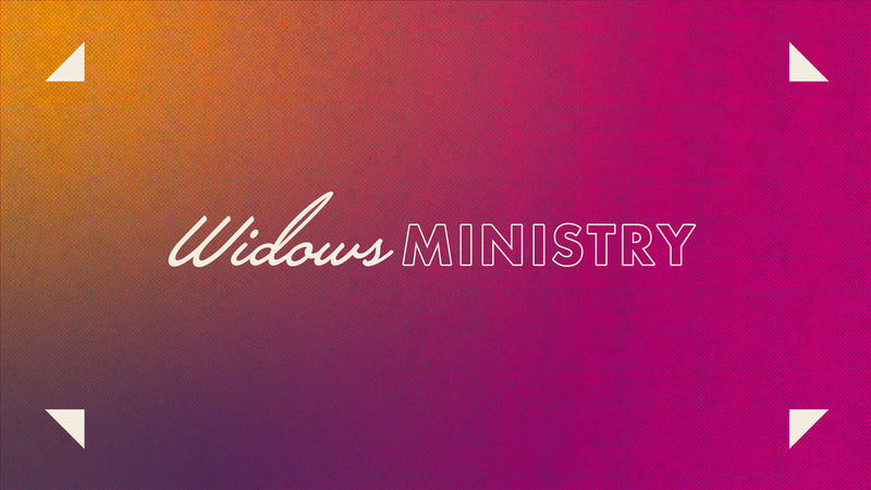 Widows Ministry Graphic